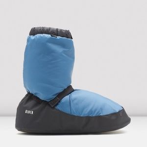 NWT Unisex Blue Bloch Ballet Warmup Booties/Slippers